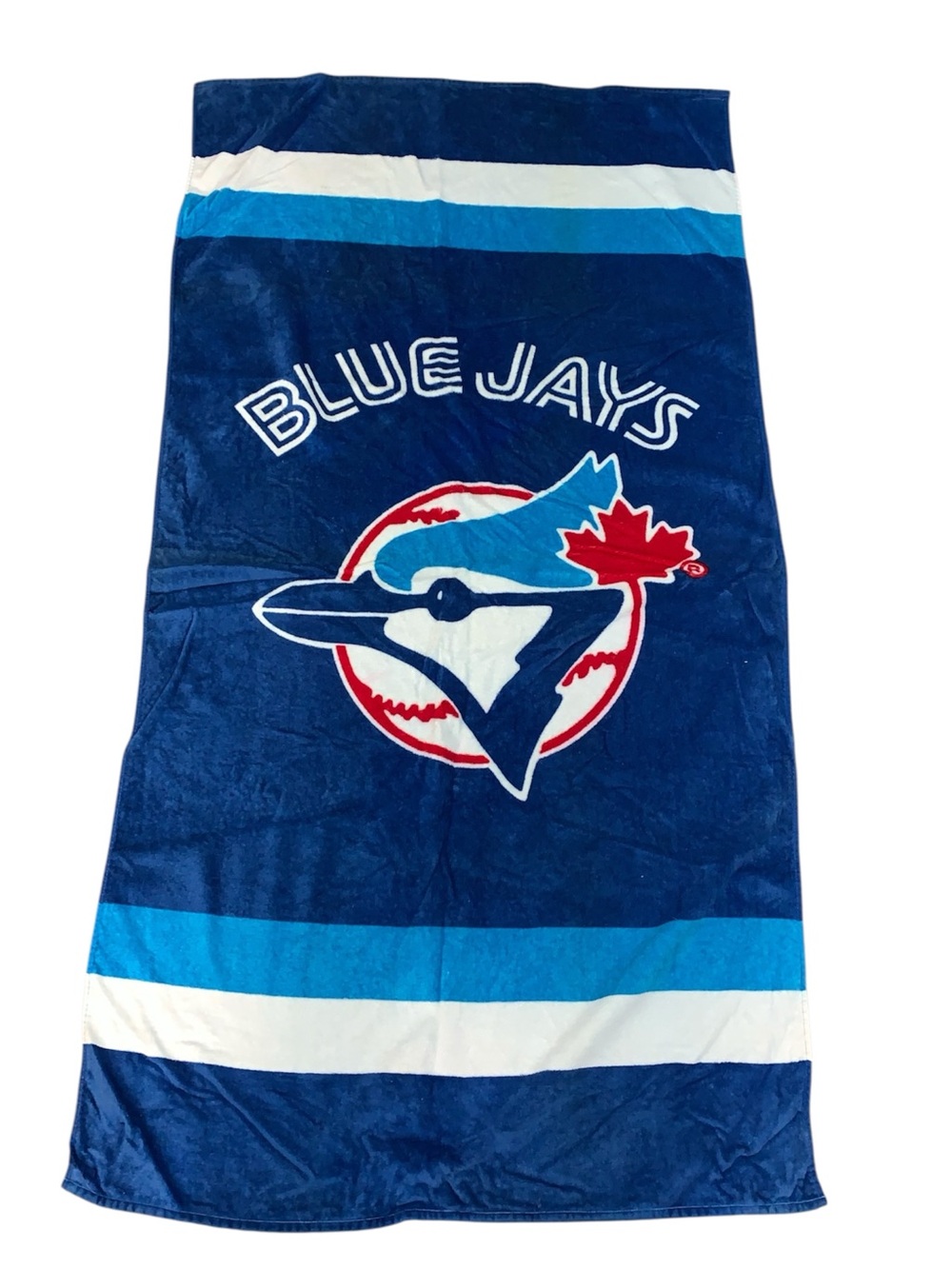 Vintage Toronto Blue Jays MLB Logo 1990’s Beach Towel 92-93 World Series
